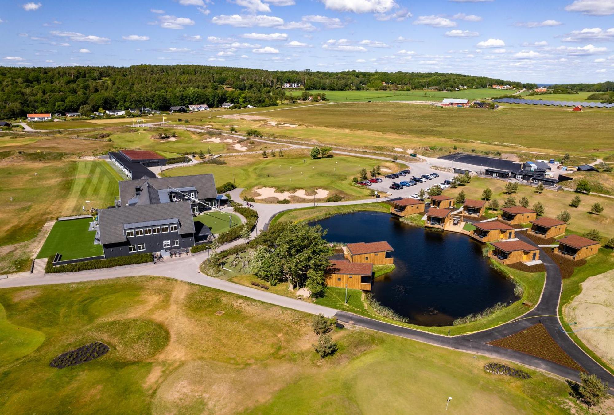 Halmstad Golfarena Hotell & Laegenheter Strandlida المظهر الخارجي الصورة