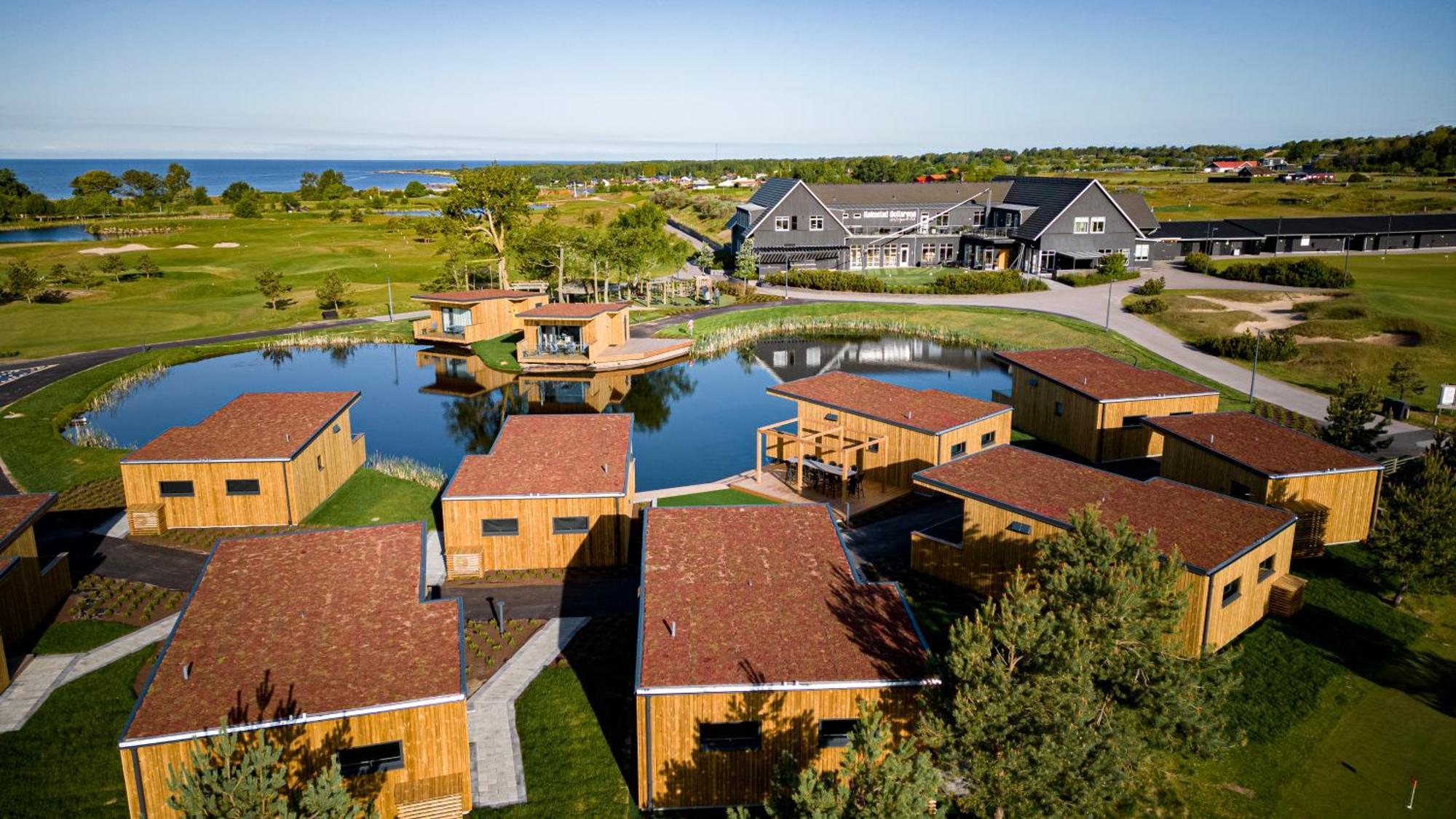 Halmstad Golfarena Hotell & Laegenheter Strandlida المظهر الخارجي الصورة