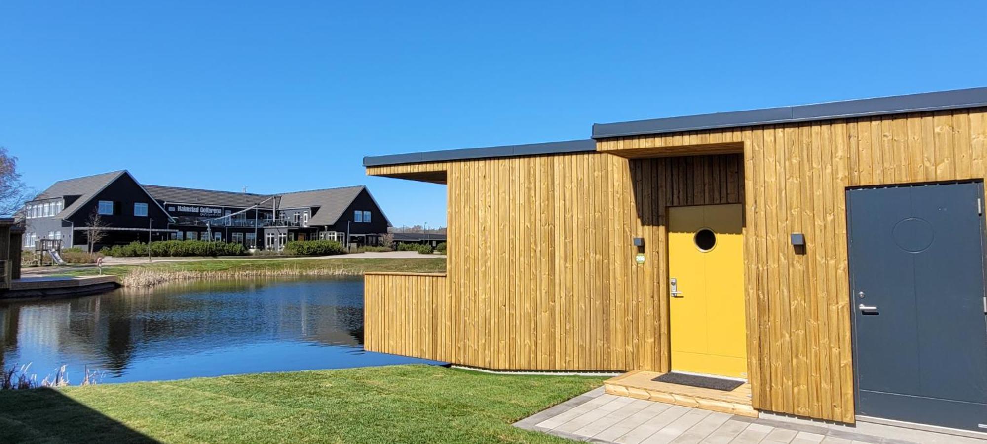Halmstad Golfarena Hotell & Laegenheter Strandlida المظهر الخارجي الصورة