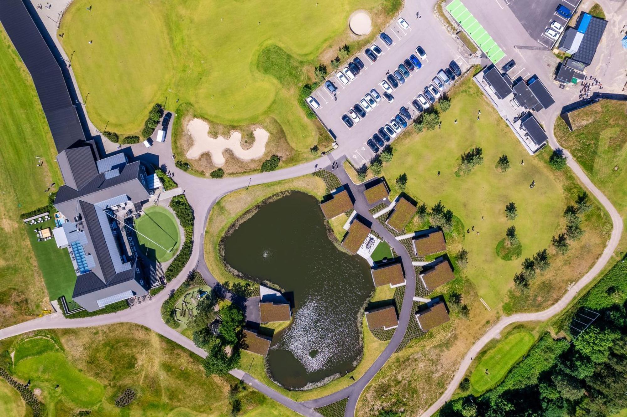 Halmstad Golfarena Hotell & Laegenheter Strandlida المظهر الخارجي الصورة