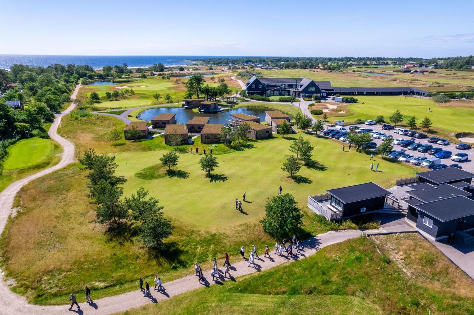 Halmstad Golfarena Hotell & Laegenheter Strandlida المظهر الخارجي الصورة